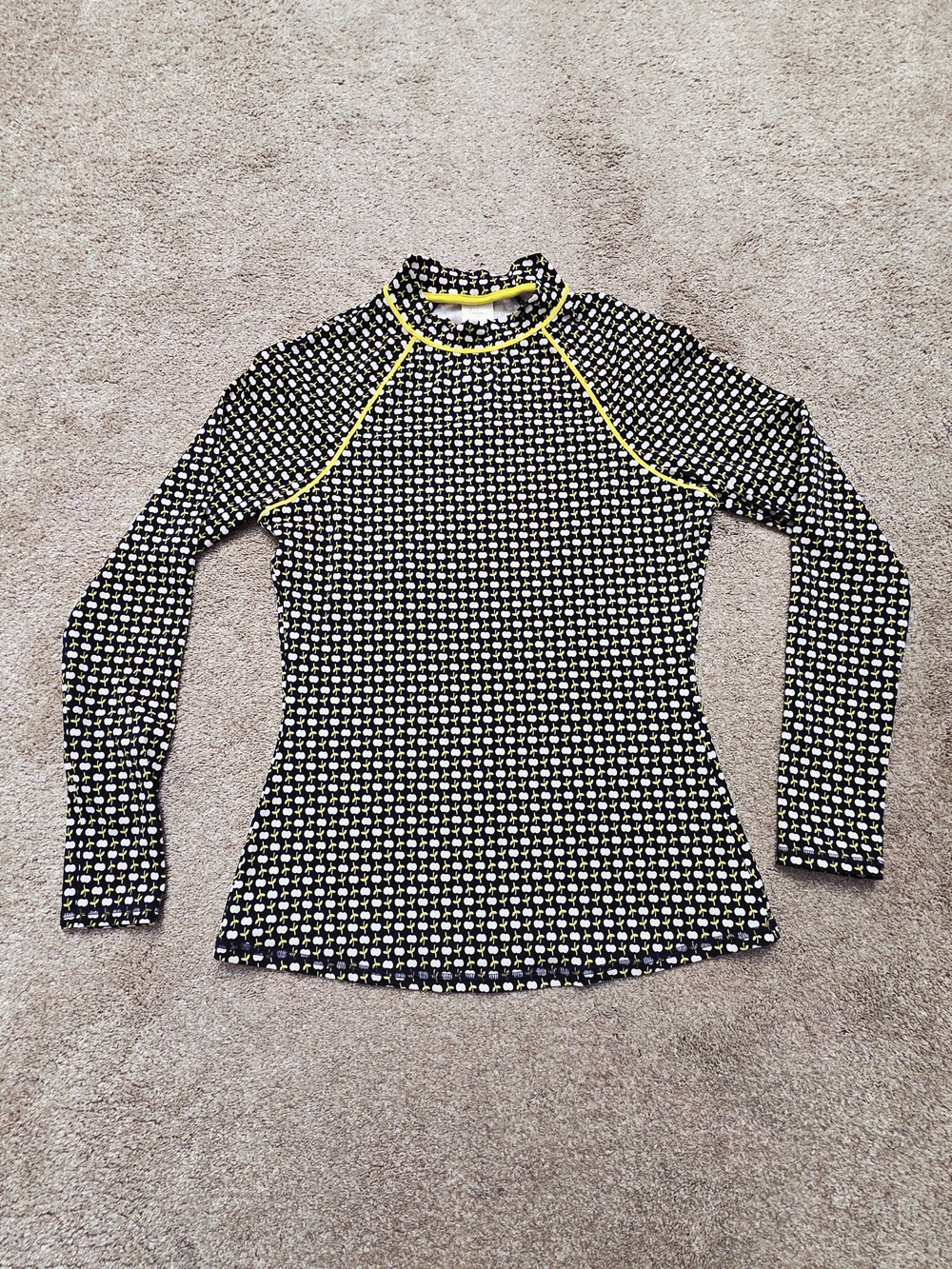 Boden Long Sleeve Rash Guard Swim Top UPF50 Preppy Coastal Grandmother